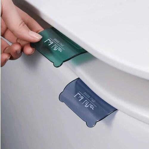 1/2Pcs Household non-dirty hand Toilet Cover Lift Uncovering Toilet Seat Creative Toilet Toilet Powerful Flip Device