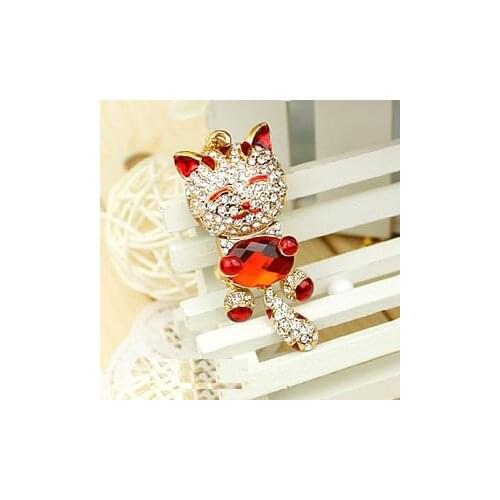 Lucky Cat Red Jewelry Pendrives Pen Drive 128GB 16GB 32GB Pendrive 64GB Mini Usb Flash Drive 1TB 2TB Memory Stick Usb Key Gift