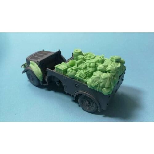 Resin Modification of German Jeep in World War II 1:35