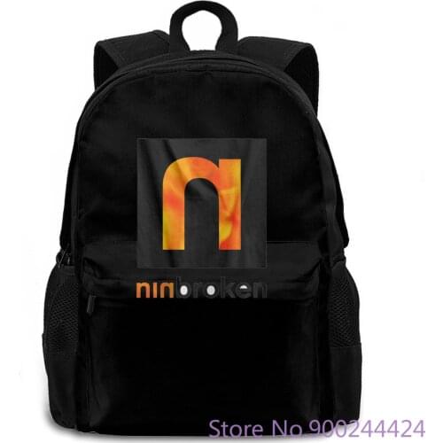 NINE INCH NAILS Broken Fixed 1994 Vintage Trent Reznor New Ment Style New Arrival Simple women men backpack laptop travel