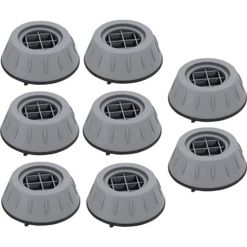 Anti Vibration Pads for Washing Machines Set of 8 Anti Slip Feet Pads for Washer Dryer Appliance Suitable for High Feet