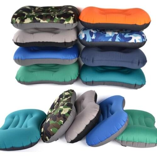 Outdoor indoor nap travel TPU travel inflatable pillow back pillow inflatable blow air pillow air pillow next to the back pillow