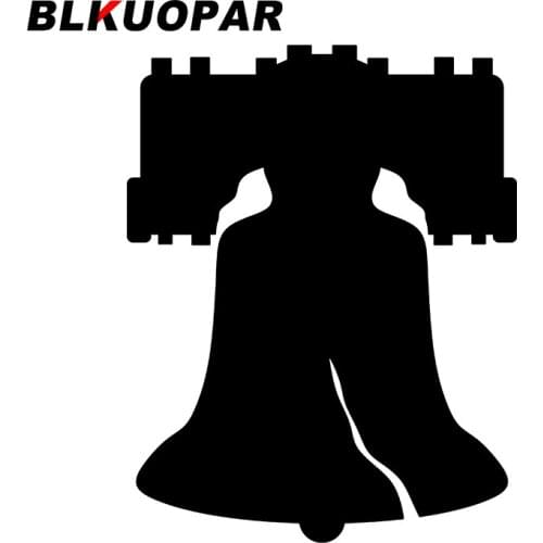 BLKUOPAR for Liberty Bell Silhouette Car Stickers Creative Decals Trunk RV Waterproof Occlusion Scratch Vinyl Custom Printing