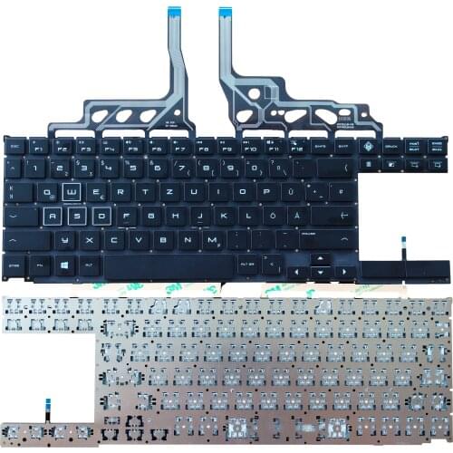 New German Keyboard for HP Omen X 15-dg 0024nr 0003TX 2S X2S
