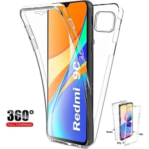 360 Full Body Case on Xiaomi Note 10 Lite 10T Pro Poco X3 NFC M3 Redmi Note 9S 10S 9T 9Pro 8T 7A Double Cover Redmi 9C NFC 9AT