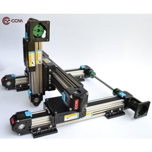 Heavy duty linear motion system XYZ table using stepper motor