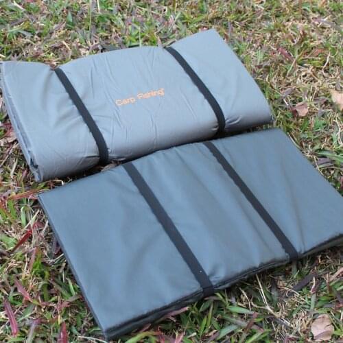Waterproof Foldable Unhooking Mat Padded Landing Mat for Fish Protection Straps Pad Carp Fishing Tackle Army Green