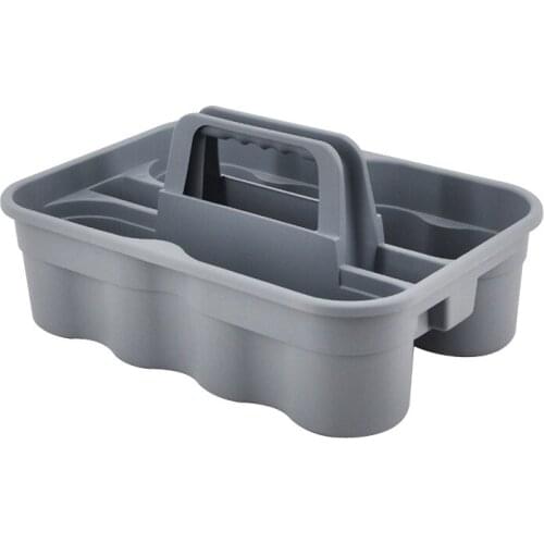 Hotel restaurant cleaning tool storage box plastic portable tool bar sanitary cleaning watering can cleaning tool blue LB92912
