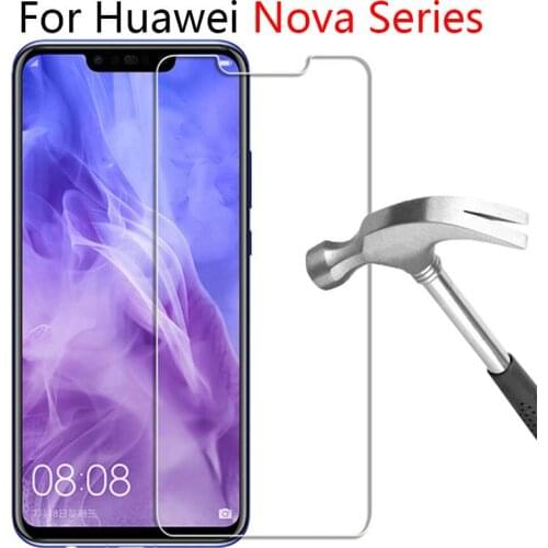 Protective Glass For Huawei Nova 3 3i 2 2i I e 3e 4 Smart Lite 2017 Tempered Glas Screen Protector On Nova3 Nova3i Nova2 Nova2i