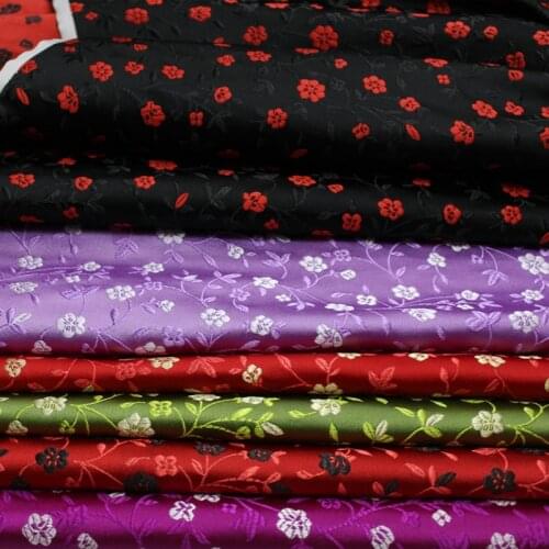 Hot sell 75x50cm Damask Jacquard Brocade Fabric For Apparel Costume Upholstery Furnishing Curtain Clothing Material Patchwork