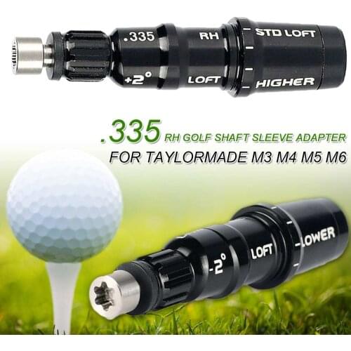 1Pcs Golf Shaft Adapter Aluminium Alloy Tip Adapter Sleeve Shaft fit Durable Accessory For Taylormade M3 M4 M5 M6 Driver Fairway