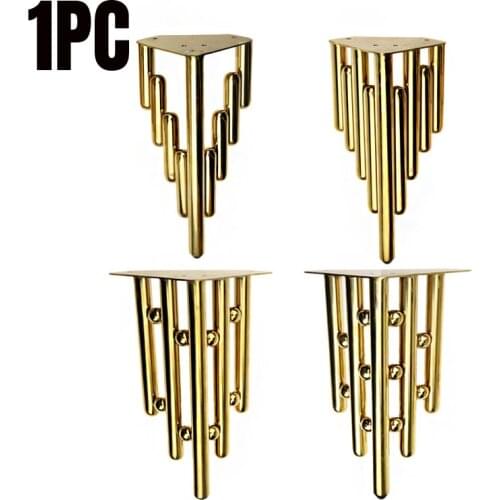 1PC Stainless Steel Furniture Sofa Cabinet Foot Metal Foot Bathroom Cabinet Leg Tea Table Leg Support Leg Hardware Accessories