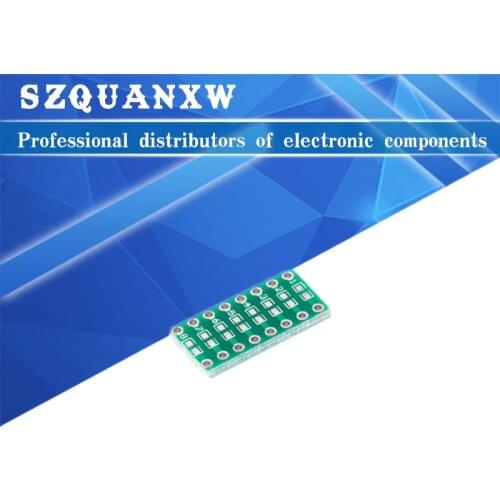 10pcs 0805 0603 0402 to DIP PCB Transfer Board DIP Pin Board Pitch Adapter keysets