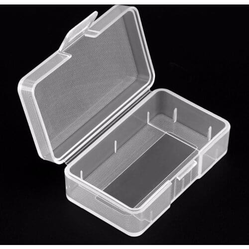 2PCS/lot Soshine Portable Hard Plastic Case Holder Storage Box for 1 Piece 9V Battery Box Container Case Organizer Box Case