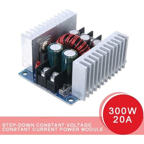 300W 20A DC-DC Buck Converter Step Down Module Constant Current LED Driver Power Step Down Voltage Module