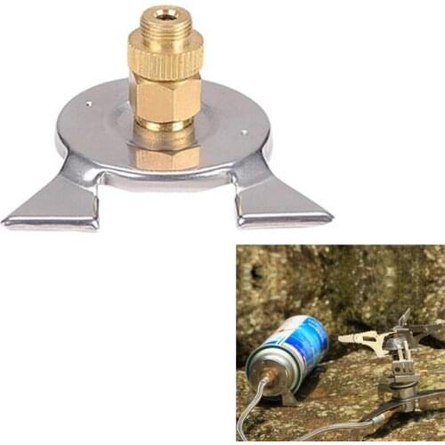 Stove Adapter Gas Burner Furnace Converter Connector Gas Cartridge Tank Bottle Adapter Camping Gas Stoves