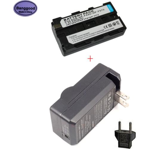 New 7.2V 2400mAh NP-F550 NPF550 NP F550 Camera Battery For Sony NP-F330 NP-F530 NP-F570 NP-F730 NP-F750 Hi-8 GV-D200 D800 TRV81