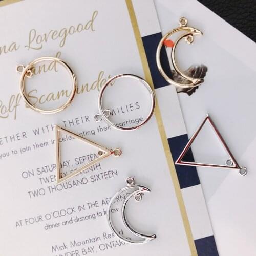 10 pieces / lotAlloyovalgoldearringsSupplies for Jewelry Accessoriesdiy jewelrycomponents for jewelry making Other