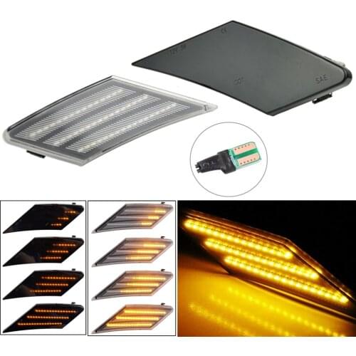Car Accessories Repeater Lamp Dynamic Side Marker Turn Signal Light For Subaru BRZ For Scion FR-S For Toyota FT86 2013-2019