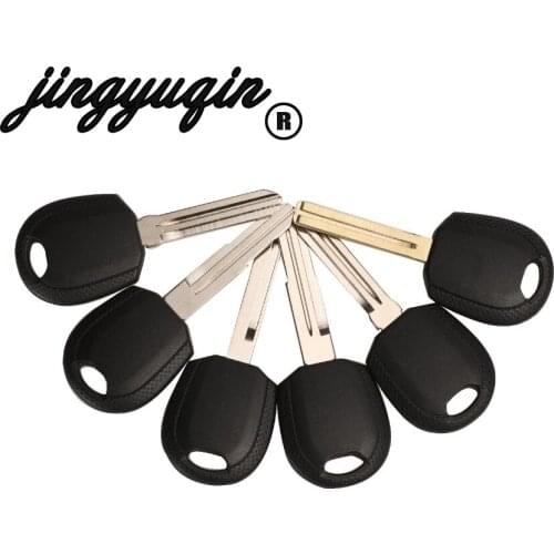 Jingyuqin Transponder Key Blank For Hyundai Accent I30 IX35 Sonata NF Elantra Tucson Verna Kia Car Key Shell Case