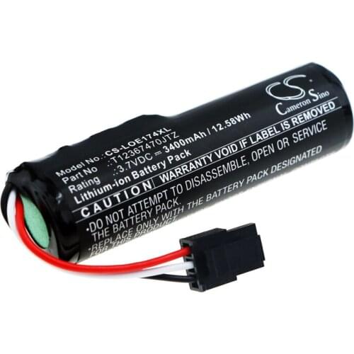 CS 3400mAh / 12.58Wh battery for Logitech 1749LZ0PSAS8, 884-000741, 984-000967, Ultimate Ears Blast T12367470JTZ
