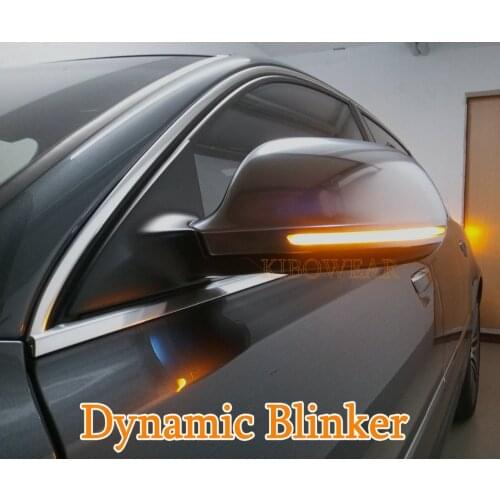 Dynamic Blinker Mirror Light for Audi A3 8P Q3 A6 C6 4F S6 A4 A5 B8 LED Turn Signal Side Indicator S4 S5 S6 A8 D3 8K S8