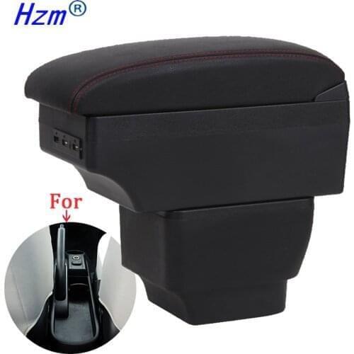For MAZDA MAZDA 2 Armrest Interior Parts 2017 Car Armrest box Retrofit parts Storage box car accessories Interior with USB LED