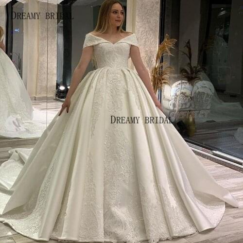 Свадебные платья со шлейфом DREAMY BRIDAL China At AliExpress