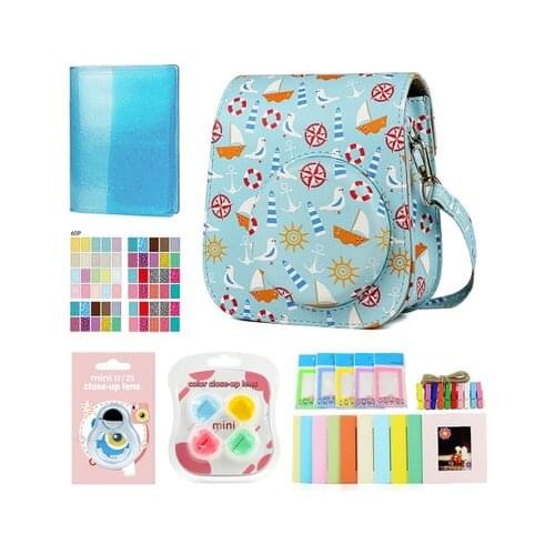 Polaroid camera mini11 color printing camera bag photo album sticker filter photo frame accessory set
