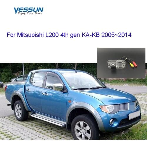 Rear view camera For Mitsubishi L200 4th gen KA-KB 2005~2014 night view camera/license plate camera