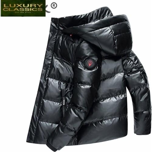 Jacket Mens Winter Down Clothes for Men 2021 Korean Fashion White Duck Down Coat Man Puffer Jacket Men Chaqueta X140931D