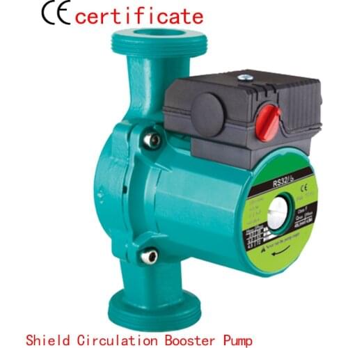 CE Approved shield circulating booster pump RS32-6,pressurized with industrial equipment,air condition,warm water,household pipe