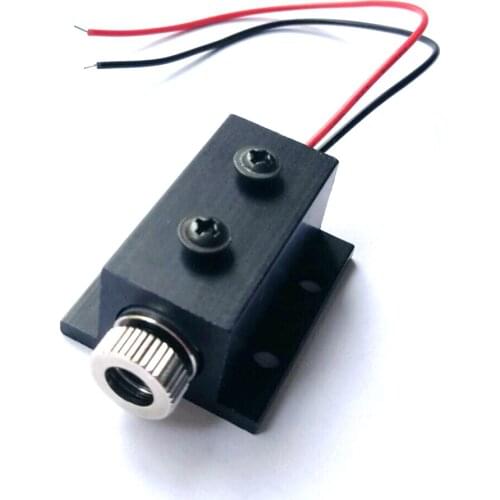 650nm 30mw Focusable Focus Adjustable Lens Laser Red Dot Diode Module 3-5V with Driver Heatsink