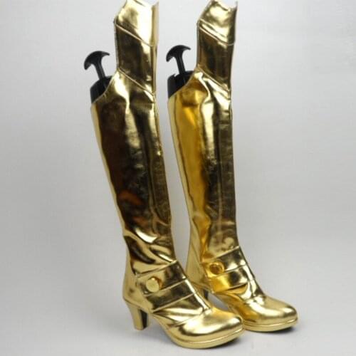 New Fate Extra saber Nero Claudius Cosplay Boots Anime Shoes Custom Made