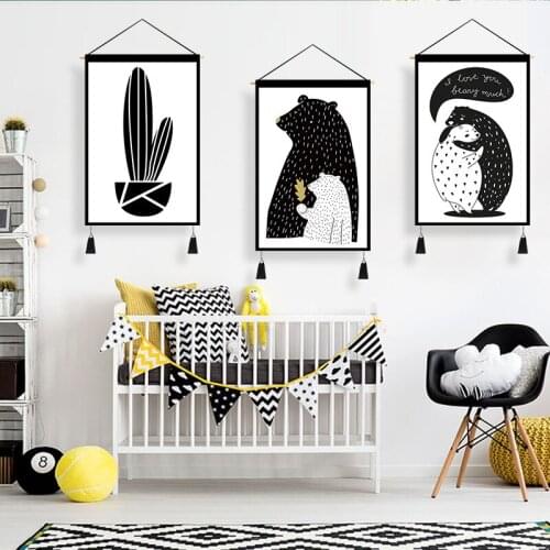 New Macrame Tapestry Background Hotel Wall Hanging Decor Leaves Printed Functional Dirt-resisting Fashion Novelty Valance