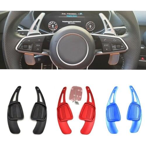 One pair Car replacement Steering Wheel Shift Paddle Shifter For Audi A4L A5 Q7 TT TTS S4 Q2 S3 2015-2017