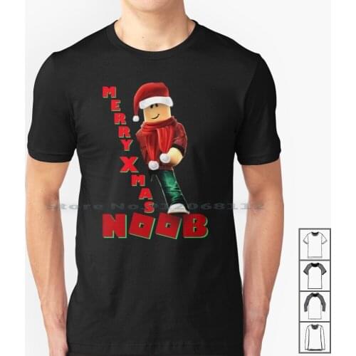 Merry Xmas , Noob T Shirt 100% Cotton Xmas Christmas Santa Claus Noob Gamer Video Game Oof Piggy Thinknoodles Kids Kid Gaming