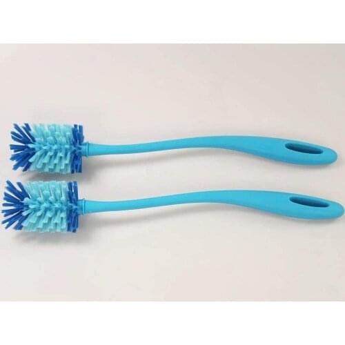 Tupperware Eco Bottle Water Bowl Brush, EcoEasy and Sportfreund For Bottle Brush Light Blue/blue Bottle (2)