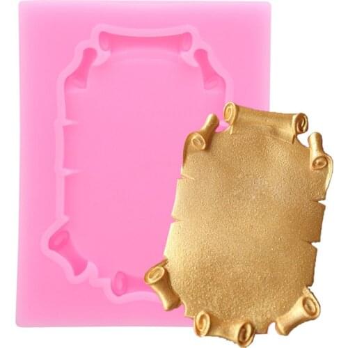 Mirror Frame Shape Silicone Cake Mold for Cake decorating Kitchen Baking Tools DIY Chocolate Fondant Mold