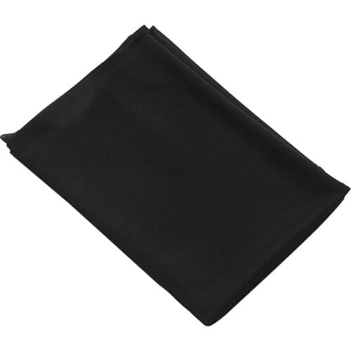 1pc Black Speaker Grill Cloth 1.6x0.5M Stereo Gille Fabric Speaker Mesh Cloth Dustproof For Audio Mayitr