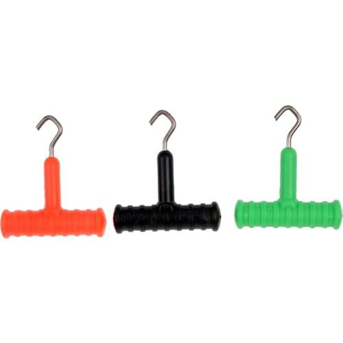 3 Pieces Stainless Steel Carp Fishing Knot Puller Tool Rig Making Tool Sea Fishing Hair Rig Tool Accessories