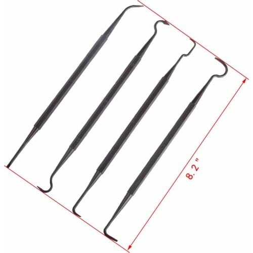 Double Ended Nylon Pick Set Gun Cleaning Tool Airsoft Hunting Portable Rifle Tube Cleaner Kit Tool 4Pcs/Set 37-0040