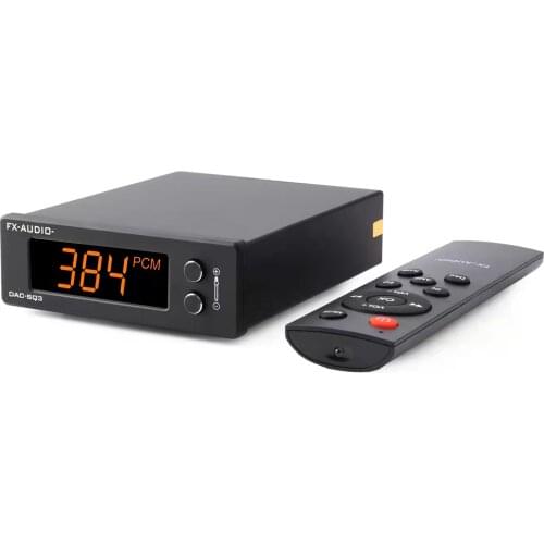 FX-AUDIO DAC-SQ3 MINI USB DAC ES9038Q2M XMOS XU208 LM49720A PCM 32Bit/384kHz DSD256 Audio HIFI Decoder