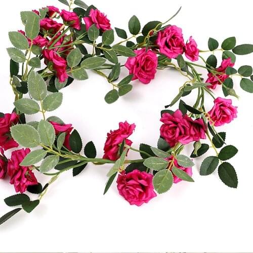 Artificial Flower Rattan Strip Flower Vine Party Decoration DIY Fake Flower