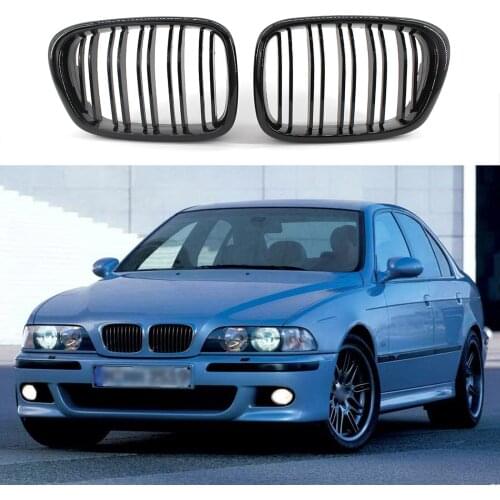 Line Grille Air Intake Grille Grille Modified Double-line Car Front Hood Grille Intake VIP Wide Car Exterior DIY Parts Dual
