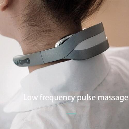 Electric Neck Massage Hot Compress USB Charging Cervical Body Massager Back Pain Shoulder Massage Relaxation Health Care Tool