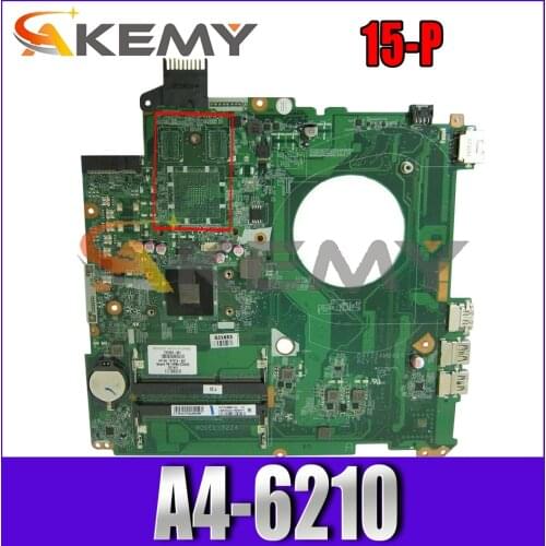 762528-601 For HP Pavillion 15-P DAY22AMB6E0 762528-501 AM6210 DDR3 Notebook motherboard Mainboard full test 100% work