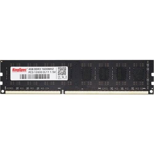 KingSpec DDR3 4GB 8GB 1600Mhz Ram Memory 240pin For Desktop With High performance High Speed