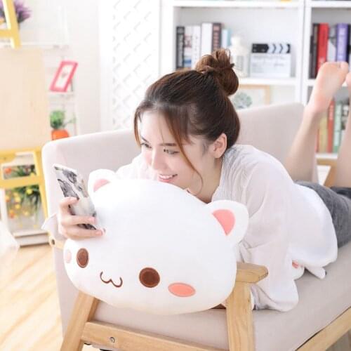 13.8" Cute Cuddle Hugging Pillow/Body Pillow Stuffed Animal Plush Toy Anime Plush Cat Soft Pillow, Plush Toy Gifts for Girls