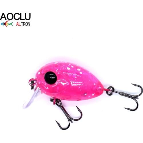 AOCLU wobblers Super Quality 12 Colors 30mm 3.9g Hard Bait Minnow Shad Crankbait Fishing lure Bass Fresh Salt water tackle